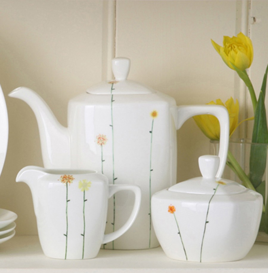 Aynsley Daisy Beverage Pot, Sugar & Cream Set - Fullans Department ... Aynsley Daisy Beverage Pot, Sugar & Cream Set - Fullans Department ...